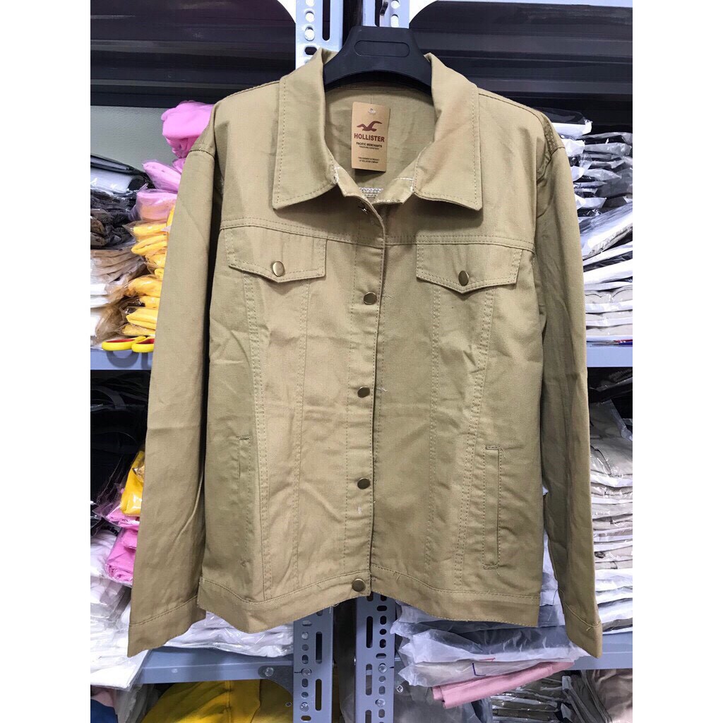 ⚡️Mẫu Hot⚡️ Áo Khoác Nam Nữ JEAN KAKI Nhiều Màu Cực Chất Unisex KK011 - Mua Ngay