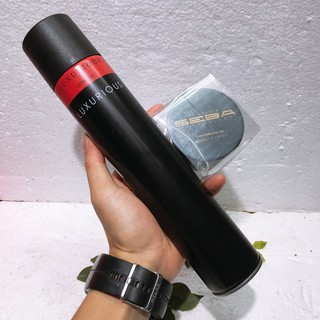 COMBO SÁP VUỐT TÓC SEBA VÀ GÔM XỊT TÓC LUXURIOUS