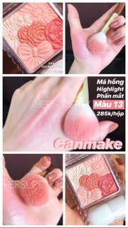 Phấn má Canmake Glow Fleur Cheek