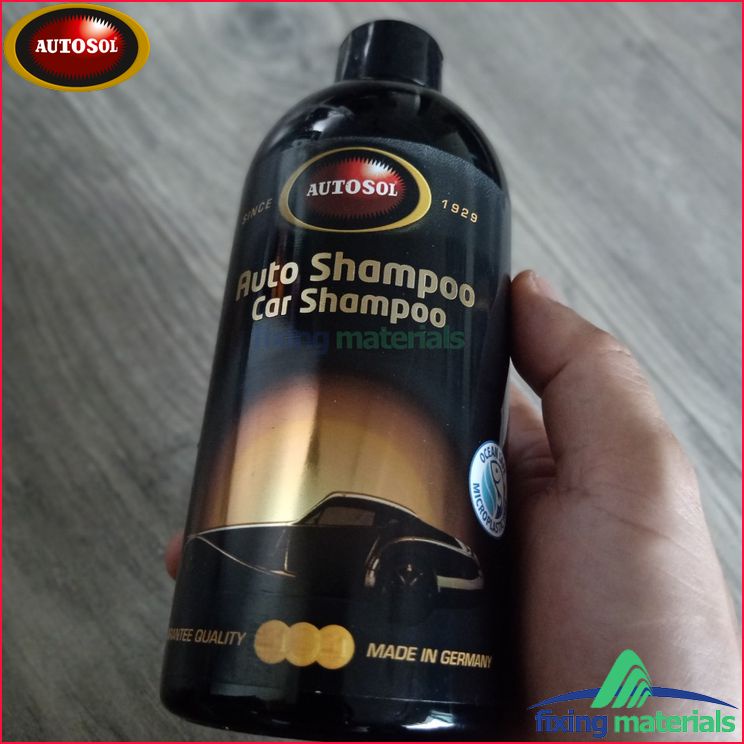 Autosol Xà Bông Rửa Ô Tô Cao Cấp, đậm đặc, hương thơm dễ chịu – Autosol Car Shampoo chai 500ml. Mã SP 002001