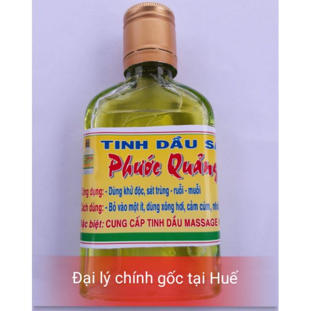 Tinh dầu sả nguyên chất Phước Quảng, chính gốc Huế