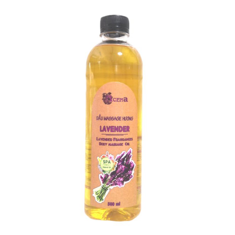 Dầu Massage Body Lavender ACENA 500ml