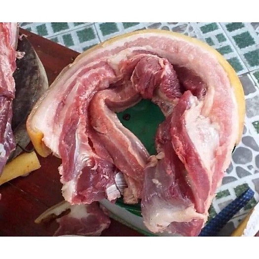 Ba Chỉ Heo Rừng Lai Gói 1Kg_ Dai , Ngon