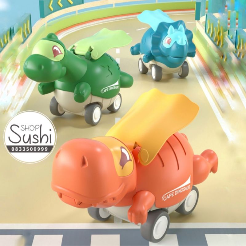 (FreeShip) Khủng long chạy cót cao cấp, ô tô đồ chơi