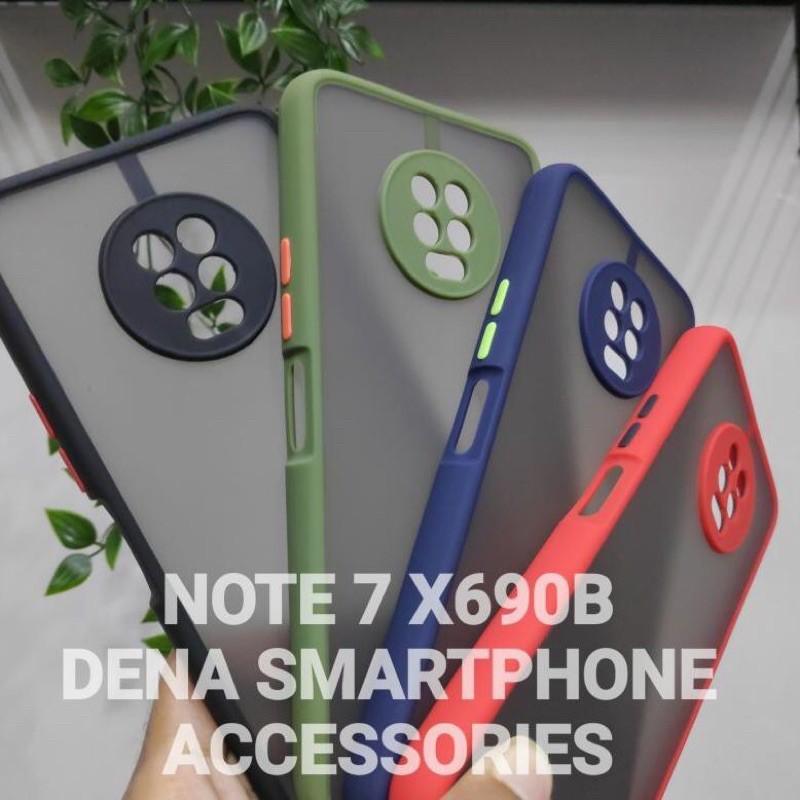 Ốp Điện Thoại Silicon Bảo Vệ Camera Cho INFINIX NOTE 7 / REDMI NOTE 7