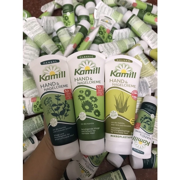 Kem dưỡng da tay và móng tay Classic Kamill hand & nail cream 100ml - 150ml