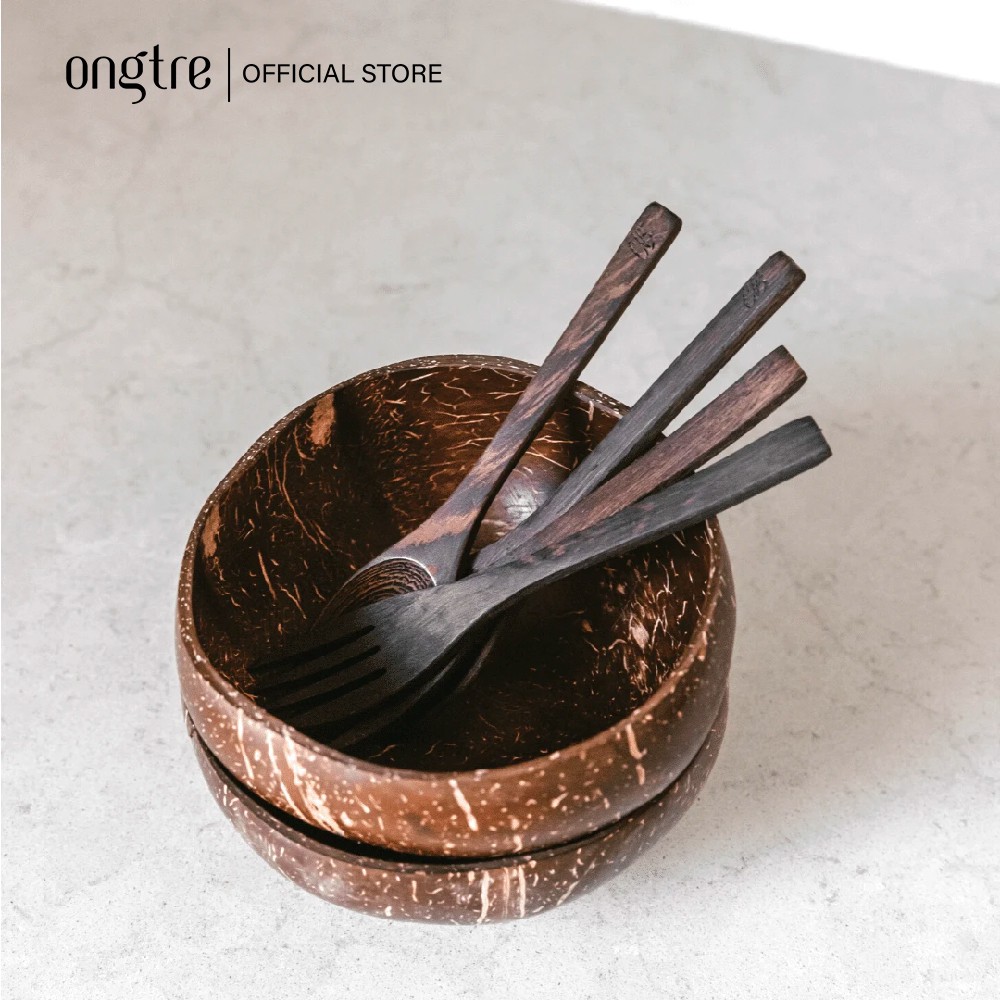 Bát gáo Dừa (Chén gáo dừa) cao cấp, ăn Salad, hoa quả dầm | ongtre® (Vietnam) | BigBuy360 - bigbuy360.vn