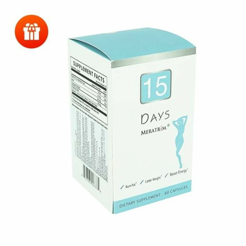 NATURE GIFT Combo 3 hộp viên giảm cân 15 Days (60 viên)Tặng ngay: 10 tuýp Atiso không đường và 1 túi vải Canvas