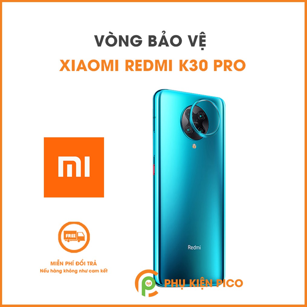Vòng bảo vệ camera Xiaomi Redmi K30 Pro kim loại ốp viền camera chống xước