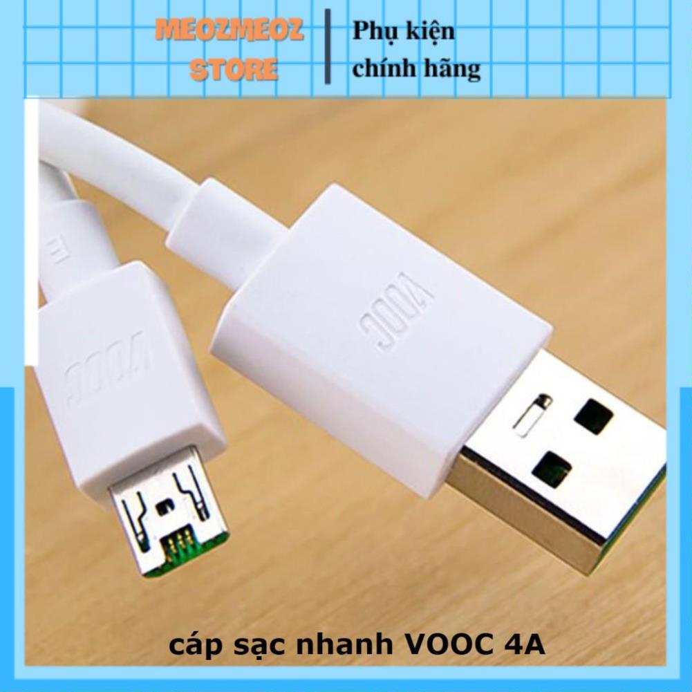 Dây sạc oppo 4A chính hãng VOOC new Zin Cao Cấp , cáp sạc oppo f9, f11 pro, f7, a5s, f11, a3s, a5 2020 MMPK166