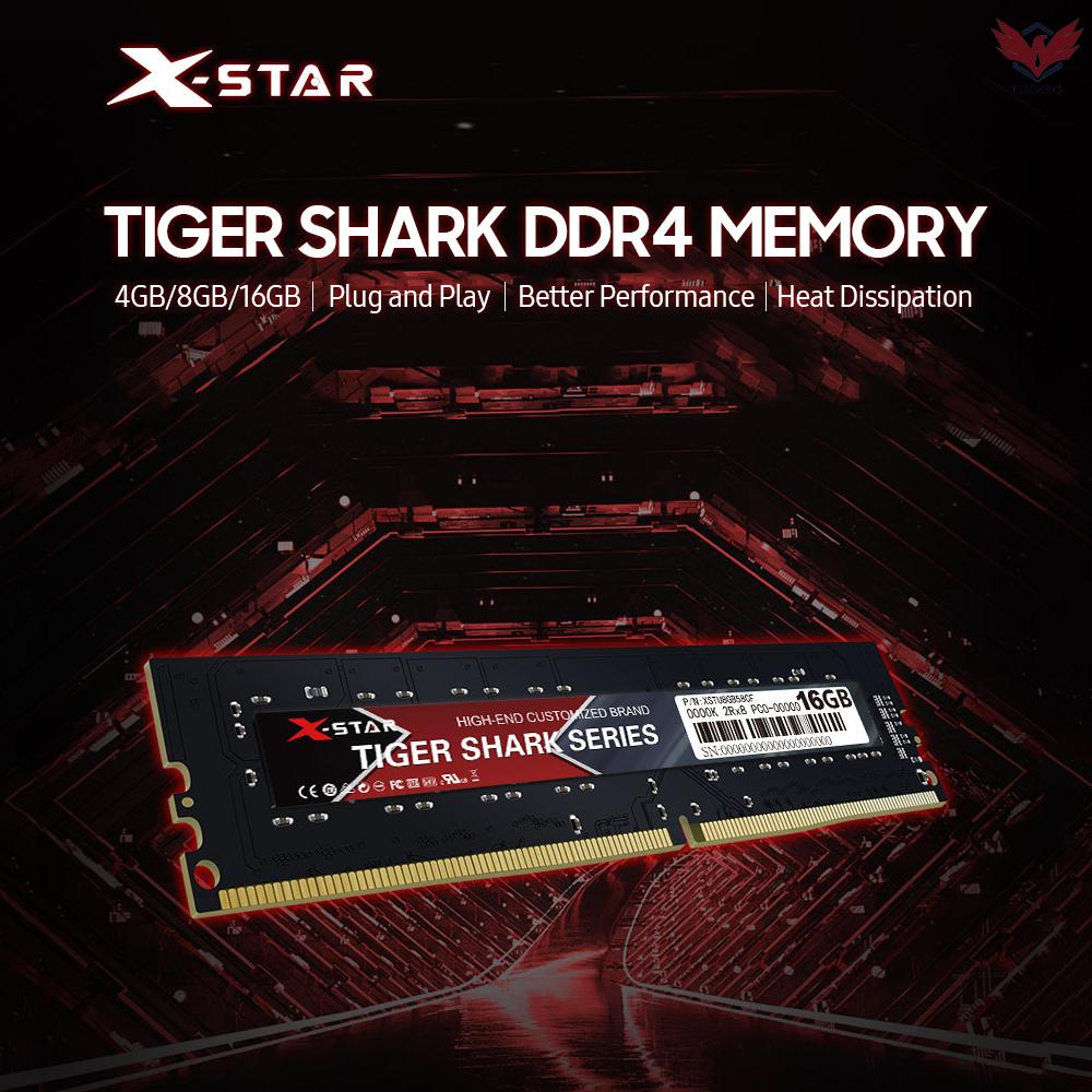 Thẻ Nhớ Fir X-Star 4gb Ddr4 2666mhz Ram 240 Pin 1.2v / Great Responsiveness / Play / Amd Cho Intel / Amd | BigBuy360 - bigbuy360.vn