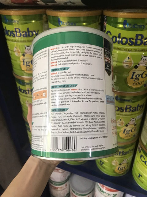 Sữa Nepro số 1 900g