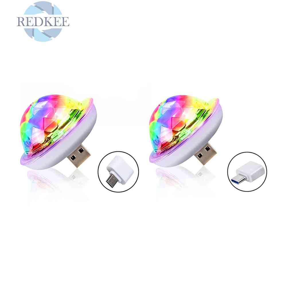 Đèn Led DJ RGB USB Nhiều Màu Sắc Chuyên Dụng Trang Trí Xe Hơi