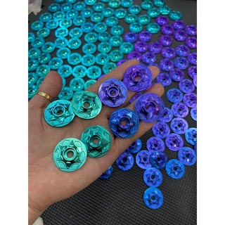 Gù mẫu bông tuyết chất liệu titanium GR5 xịn