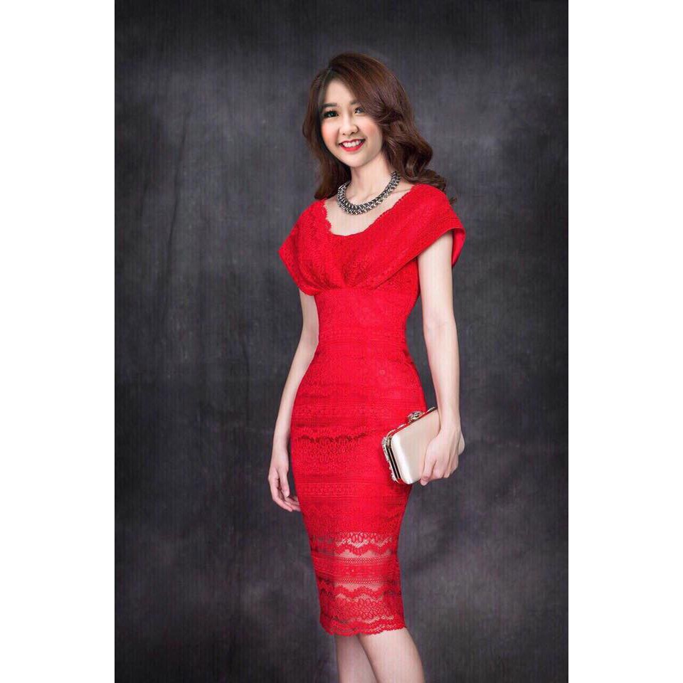 đầm ren phụ kiện