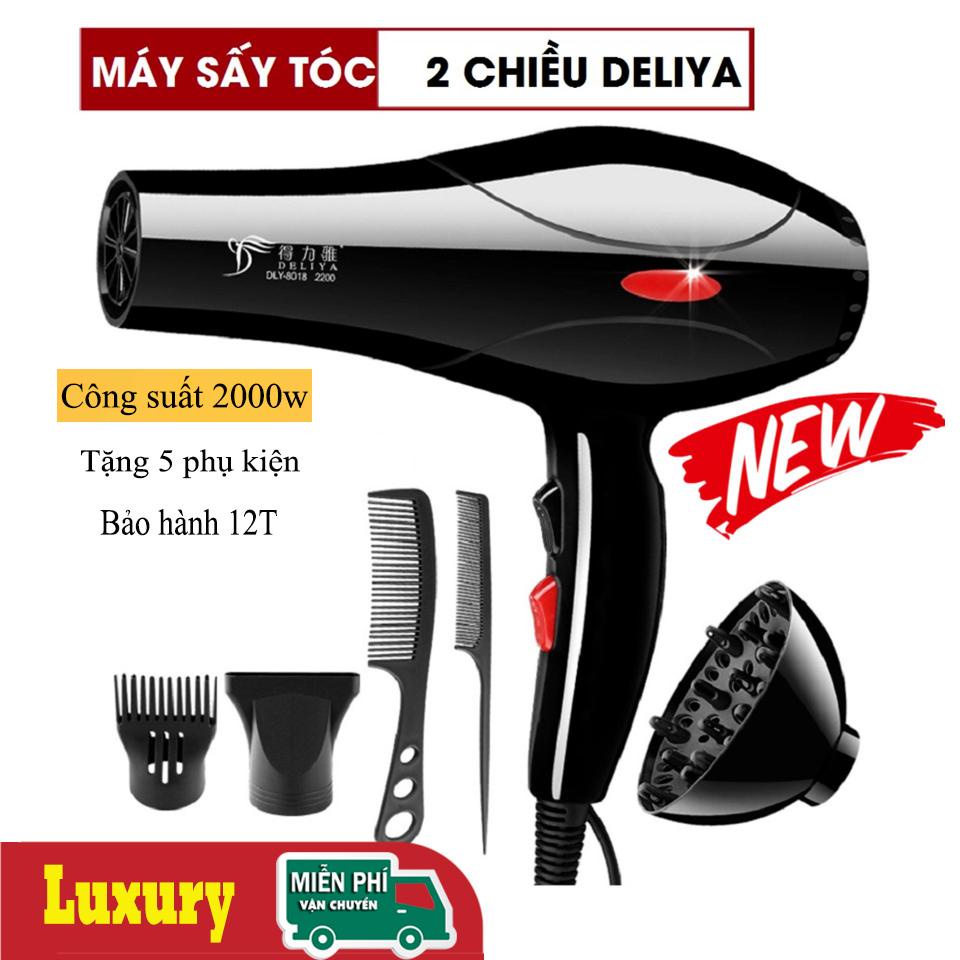 Máy sấy tóc,Máy Sấy Công Suất Lớn, Máy sấy tóc mini Bán máy xấy DELIYA 2000W SB82, máy sấy lô tóc - Máy sấy công xuất lớ