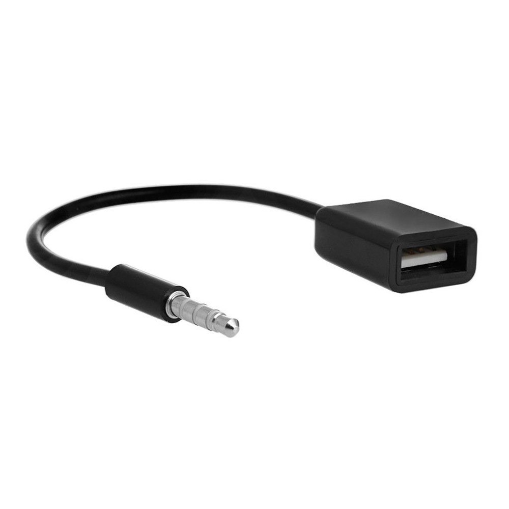 Dây cáp chuyển đổi tín hiệu âm thanh từ giắc AUX 3.5mm sang USB 2.0