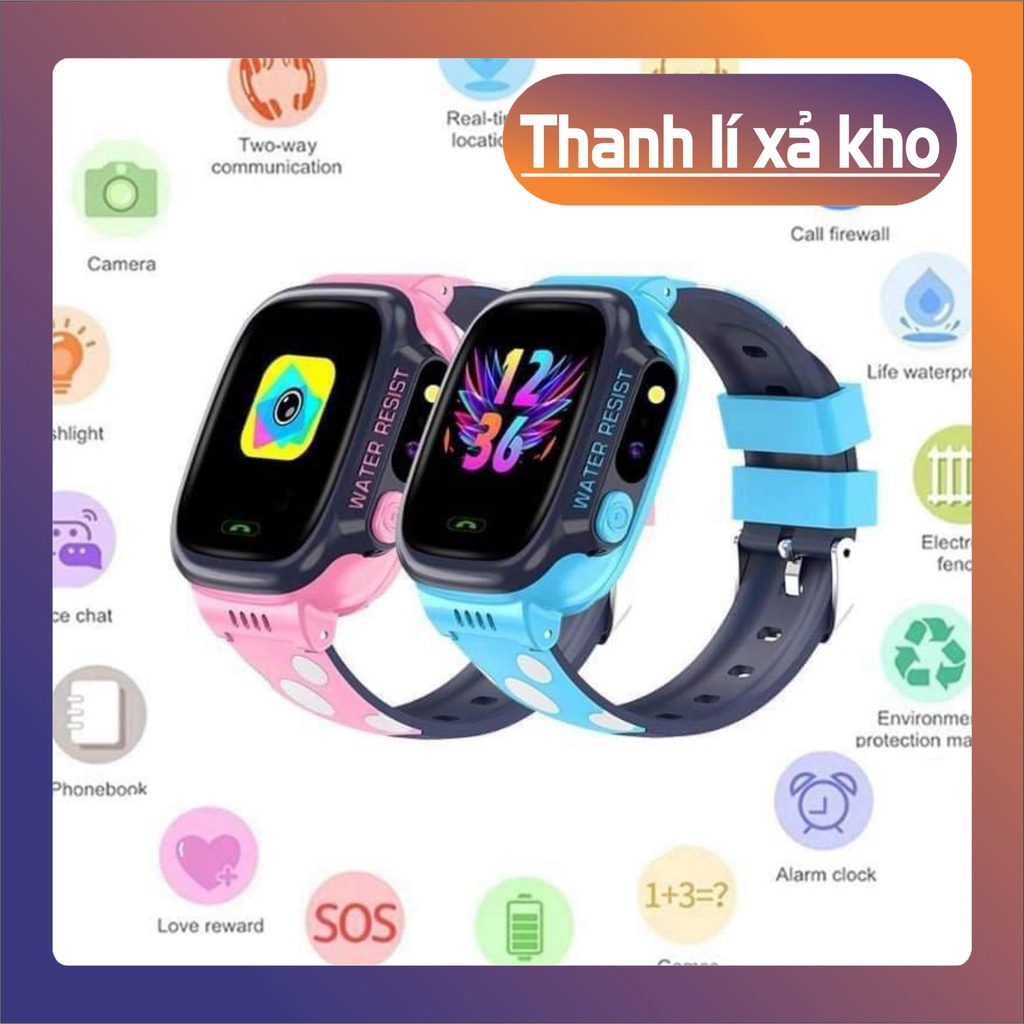 Đồng hồ định vị Y92 - Đồng hồ nghe gọi chính hãng - chống nước Wifi -Có Tiếng Việ