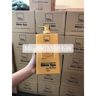 Sữa Tắm Wu whtie Spa 800ml.