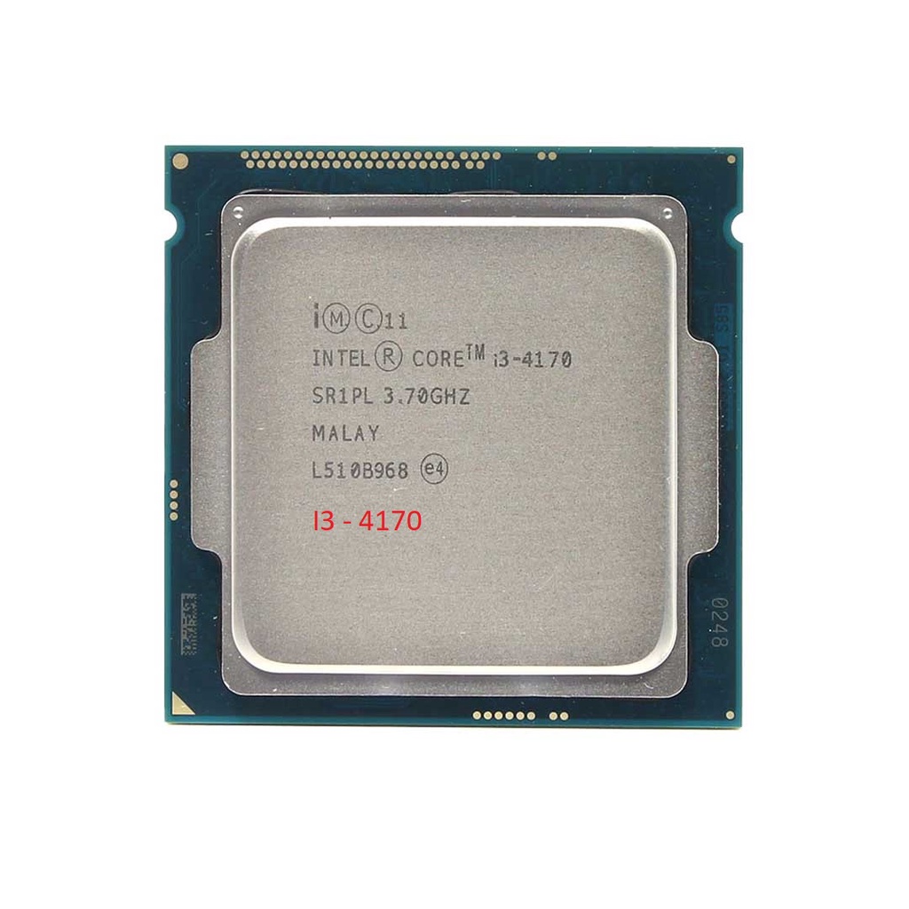 CPU Intel Core i3 4170 (3.7Ghz / 3MB Cache / socket 1150) - Đã Qua Sử Dụng, Không Kèm Fan