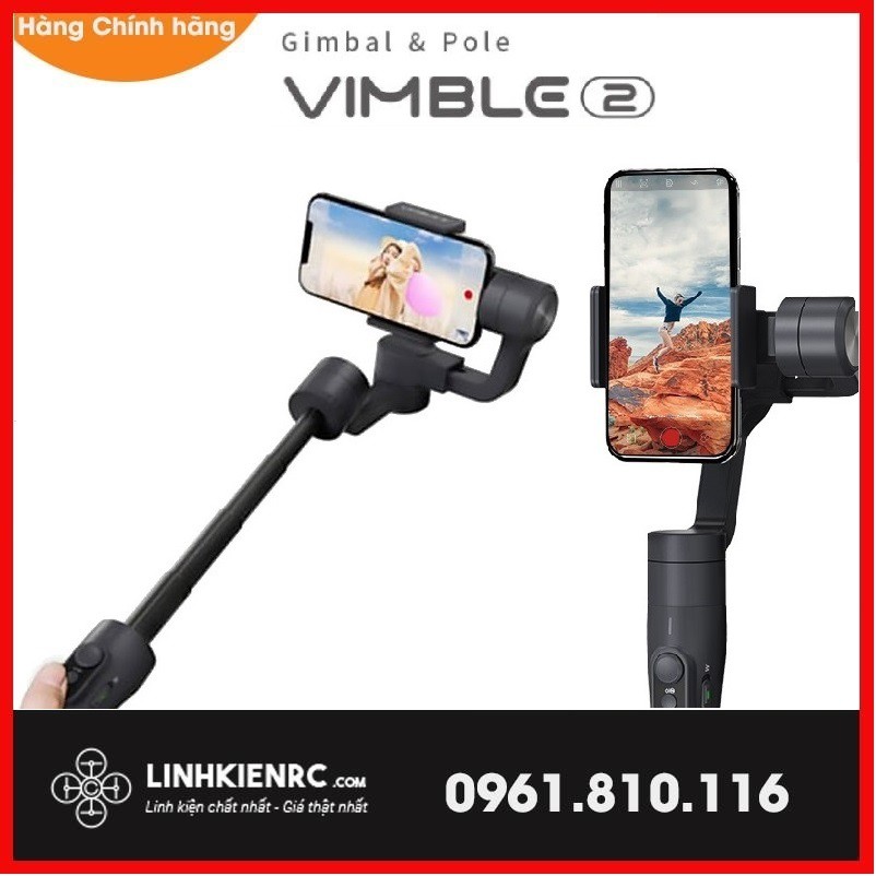 Gimbal Feiyu Tech Vimble 2S Tay Cầm Chống Rung Cho Điện Thoại  - Hàng Chính Hãng