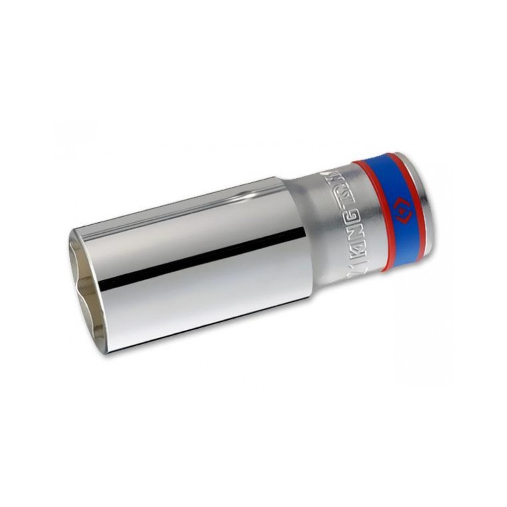 Đầu tuýp xi bạc 16x77mm chuôi 1/2&quot; Kingtony 423516M