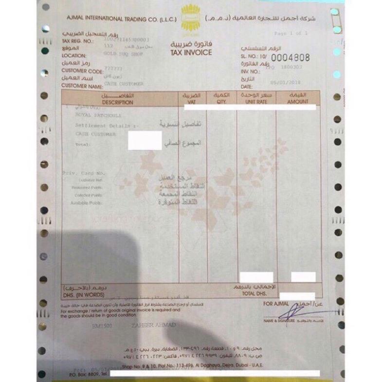 Tinh dầu nước hoa Dubai mẫu công lớn 35ml TẶNG KÈM CHAI NHỎ 5ML_HÀNG HOT