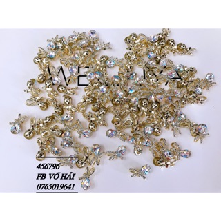Đá charm gắn móng nail đủ mẫu