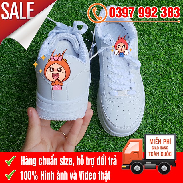 [FREE SHIPPING] Giày Thể Thao Air Force 1 Trắng