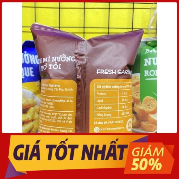 Bánh mì nướng Fresh Garden gói 52g