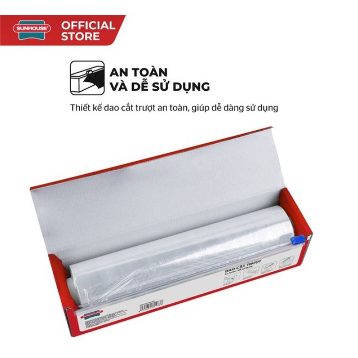 Màng bọc thực phẩm cuộn 30cm x 100m