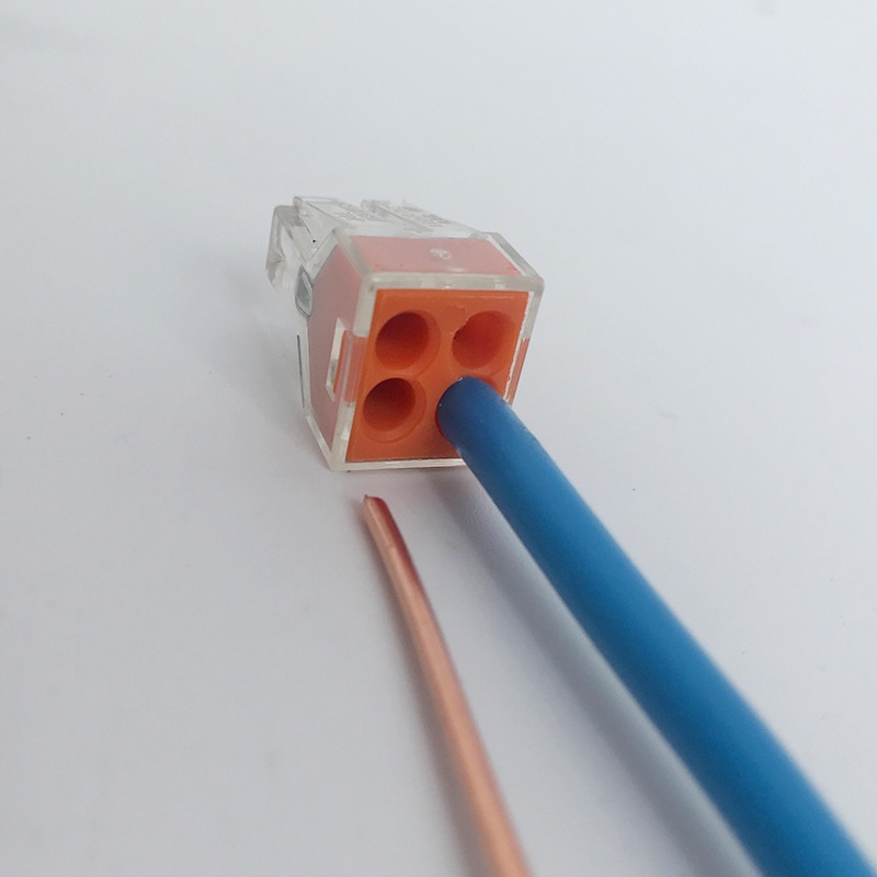 Cút nối dây điện nhanh KV773 nối nhanh 2 3 4 6 8 dây không cần kìm bấm an toàn tiện dụng phù hợp dây 0.75-2.5mm2
