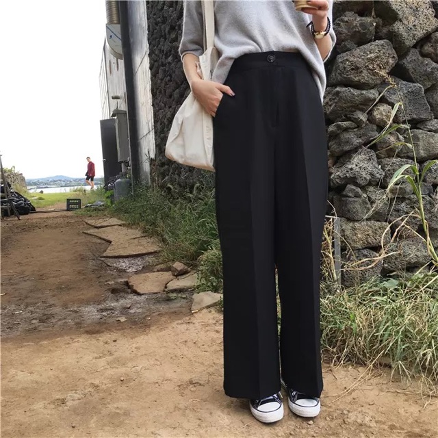 [link tạm khách IG đặt] hellosister - Quần Suông Vải Tuyết Mưa | BigBuy360 - bigbuy360.vn