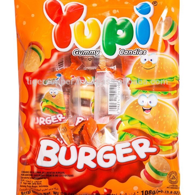 Kẹo Dẻo YuPi Burger 96gr