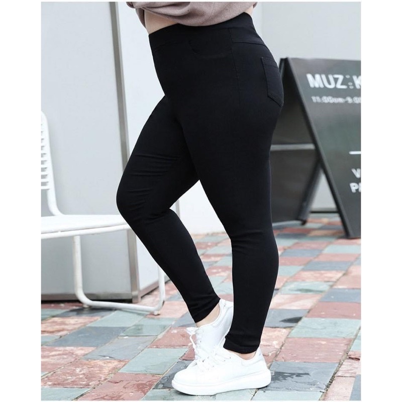 Quần Bigsize Legging Co Dãn Mạnh Dày Dặn Size Lớn đến 95kg
