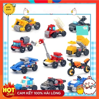 Lego xe quân sự mini - mô hình xe quân sự giá rẻ kích thích trí sáng tạo cho bé