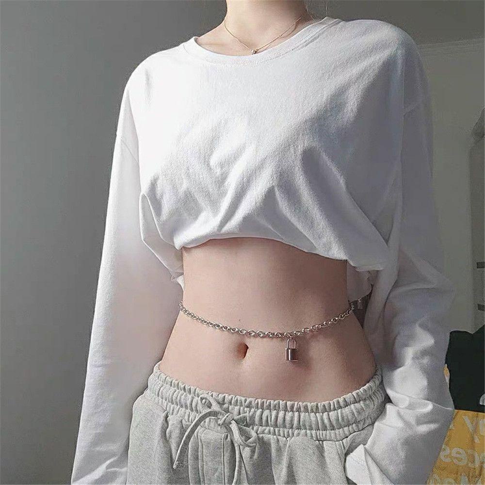 Dây Xích Đeo Thắt Lưng Bằng Thép Titan Phong Cách Bohemian Gợi Cảm Thời Trang Mùa Hè Cho Nữ
