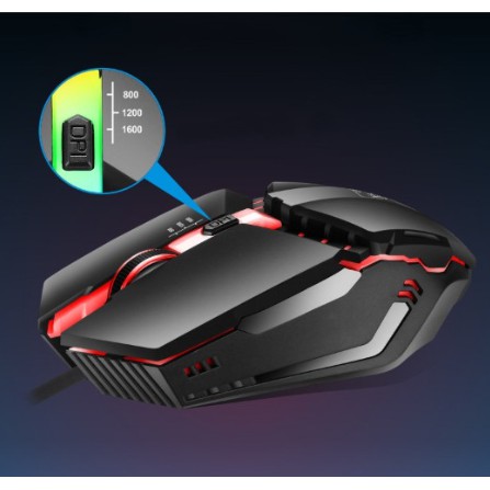[GIÁ HỦY DIỆT] Chuột Gaming V5 LED 7 Màu Chuyên Game | BigBuy360 - bigbuy360.vn