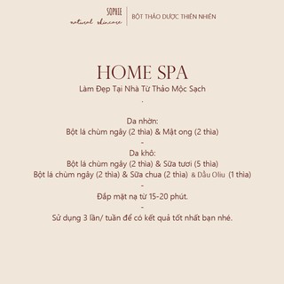 Bột Lá Chùm Ngây Moringa Handmade