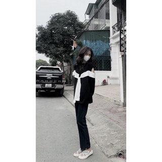 áo len hở vai hàng qc ( ảnh thật shop chụp)