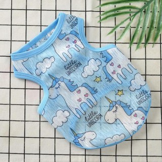  Áo Cho Chó Mèo - Áo Lưới Ba Lỗ Mùa Hè Cho Chó Mèo