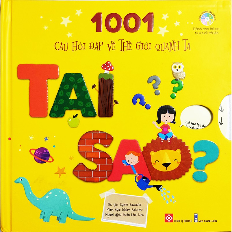 Sách cho bé - 1001 Câu Hỏi Đáp Về Thế Giới Quanh Ta - Tại Sao?