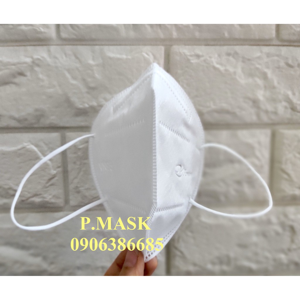 Khẩu trang Nam Anh VN95 kháng khuẩn 10 cái/ hộp - Khẩu trang y tế VN95 Famapro màu trắng 4 lớp