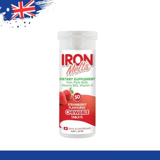 Sắt ngậm Iron Melt vị dâu Úc