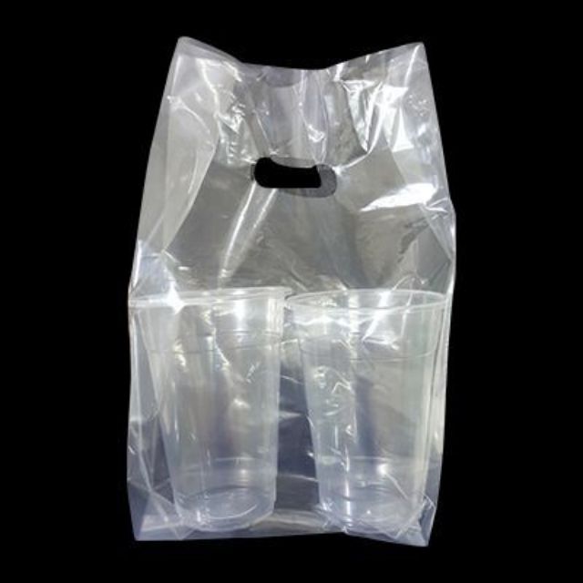 1KG Túi đựng 2 cốc Take away - TÚI DAI CHẤT LƯỢNG CAO