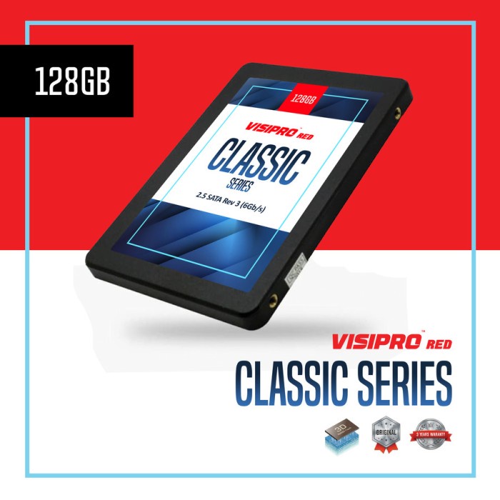Ổ Cứng Sata 3 128gb SSD Visipro Class Chất Lượng Cao