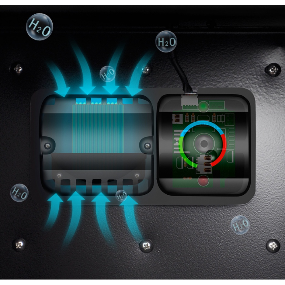 TỦ CHỐNG ẨM HUITONG DRYCABI ATS80, 80 LIT, ĐÈN LED, MÀN HÌNH CẢM ỨNG