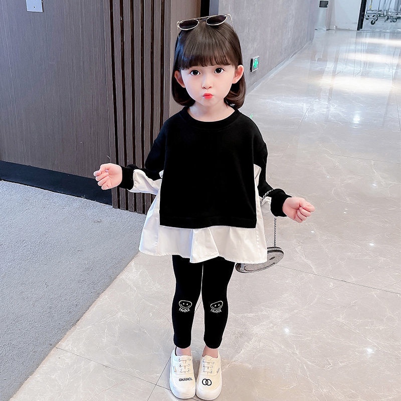 Bộ Đồ Thời Trang Mùa Thu 2022 Phong Cách Hàn Quốc Mới Cho Bé Gái