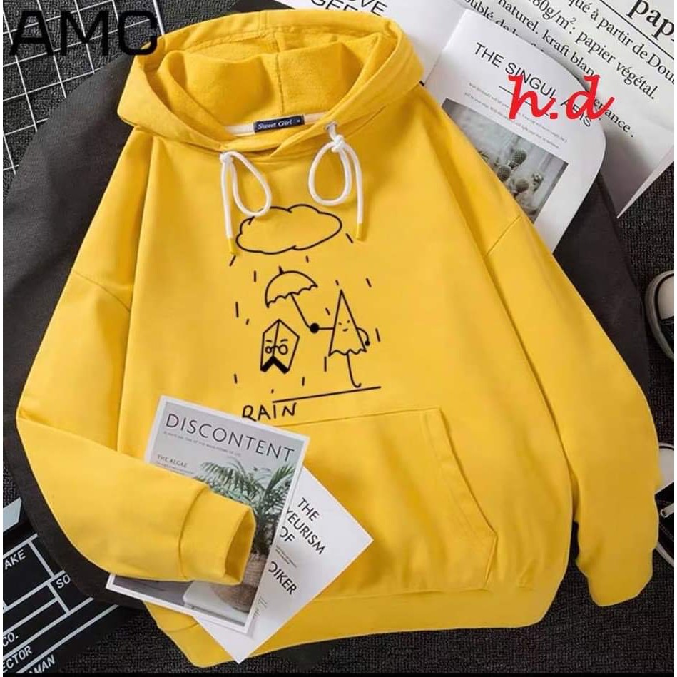 Áo hoodie nỉ Rain HDA0920