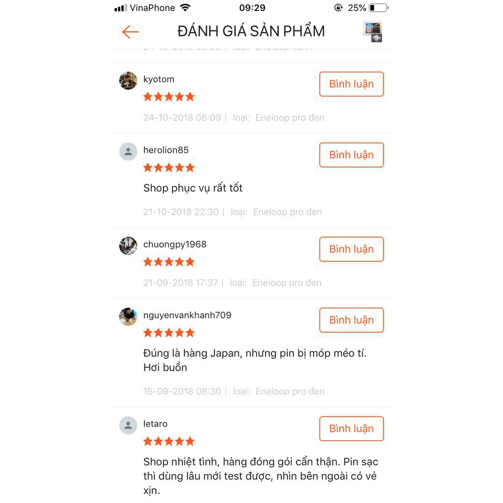 Pin sạc ENELOOP đen 2500 mAh thế hệ mới tuổi thọ cao🎁Tặng hộp đựng